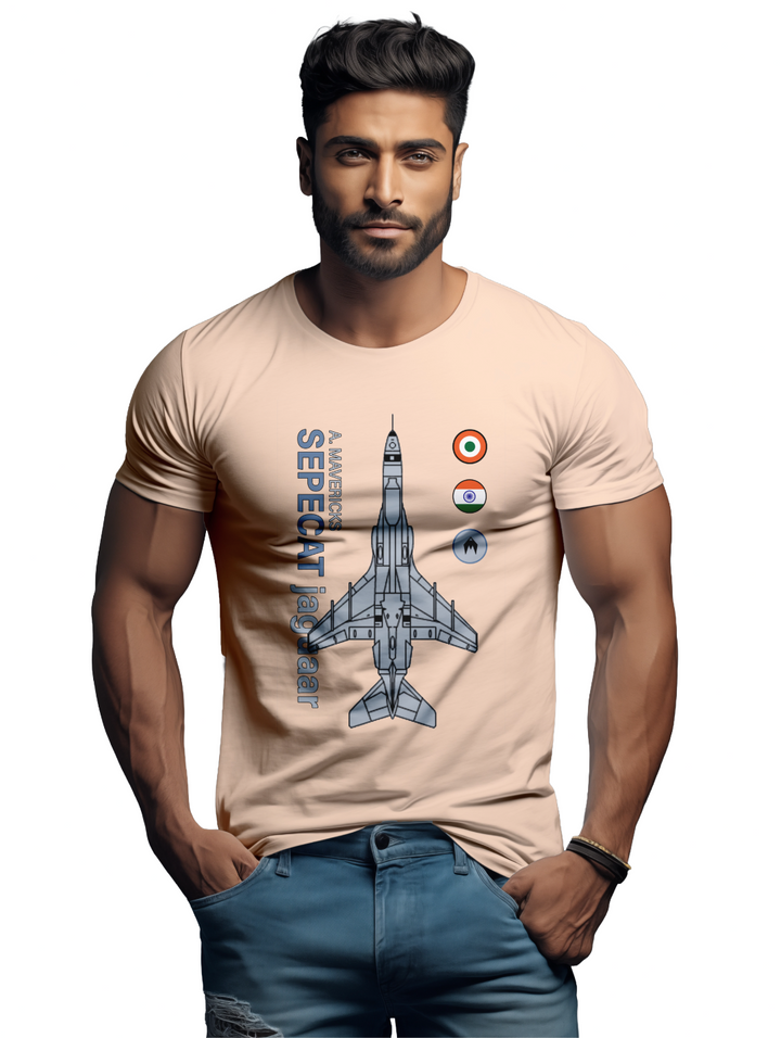 Men's Jaguar’s Valor – The IAF’s Fearless Glider t-shirt