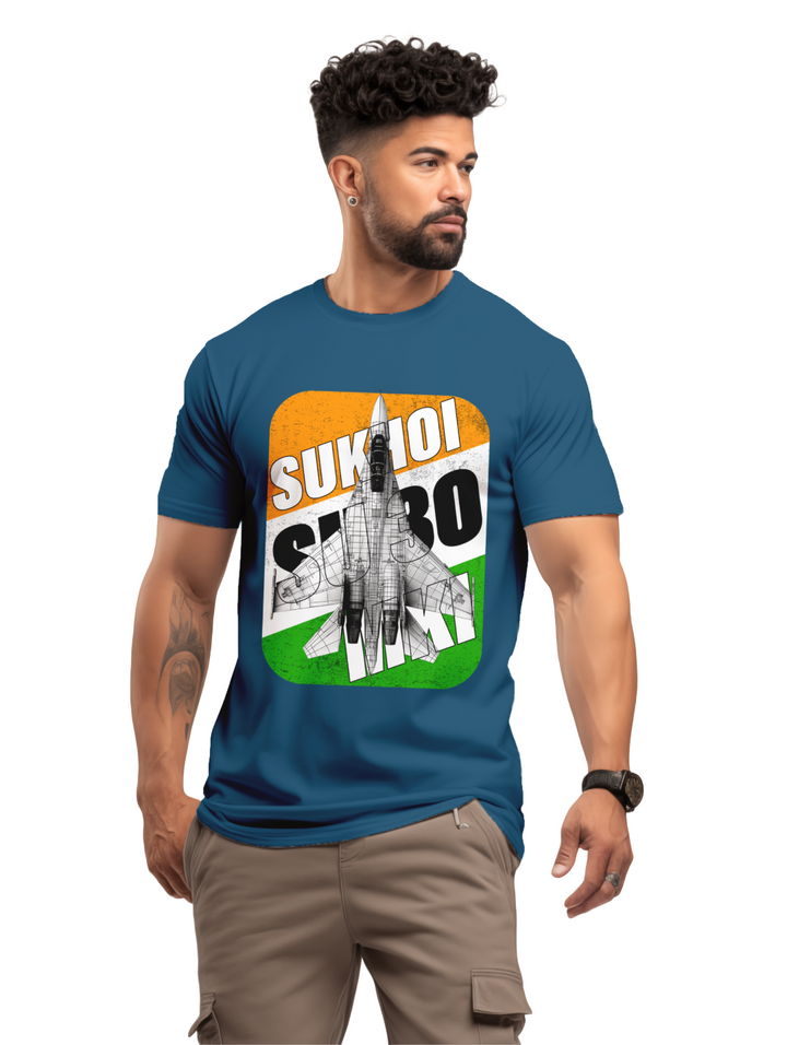 Men's Flight of the Brave – The Sukhoi Su-30MKI t-shirt