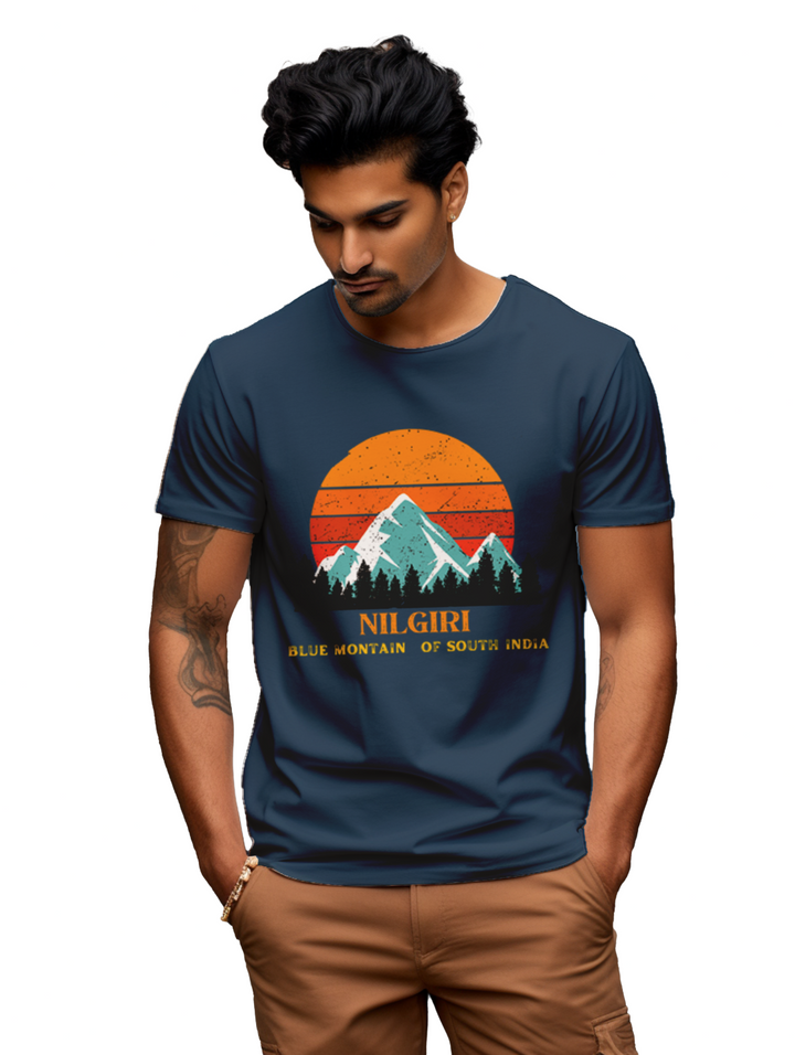 Men's  Nilgiri Blue Mountains T-Shirt