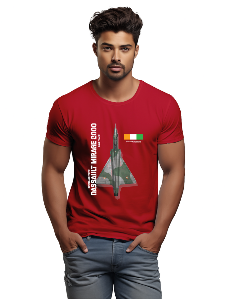 Men's  DASSAULT MIRAGE 2000 t-shirt