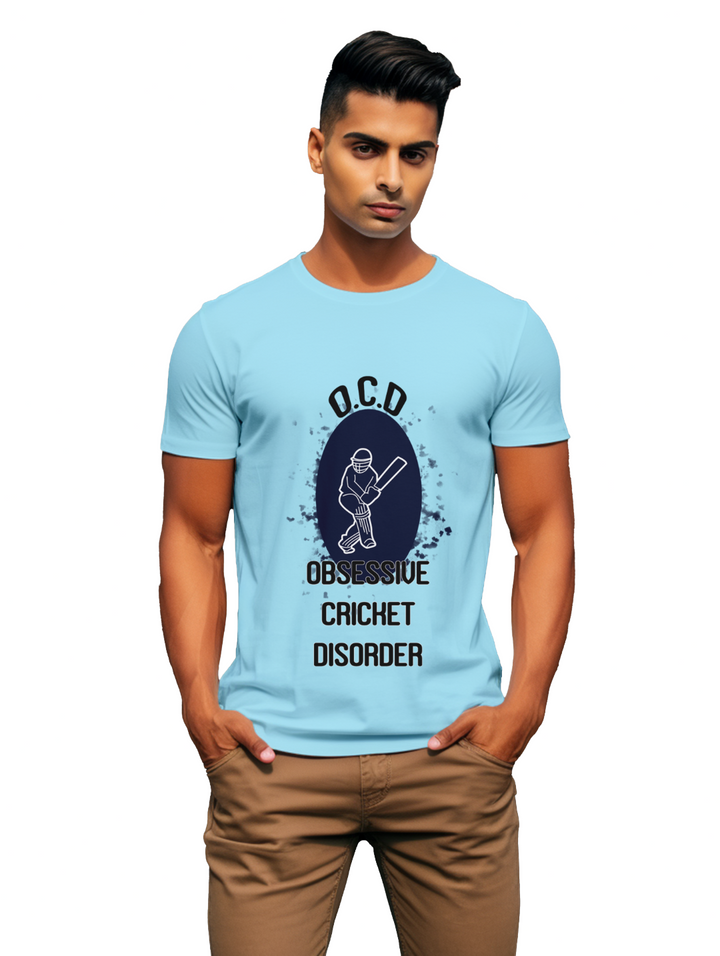 Men's Obsessive Cricket Disorder T-shirt
