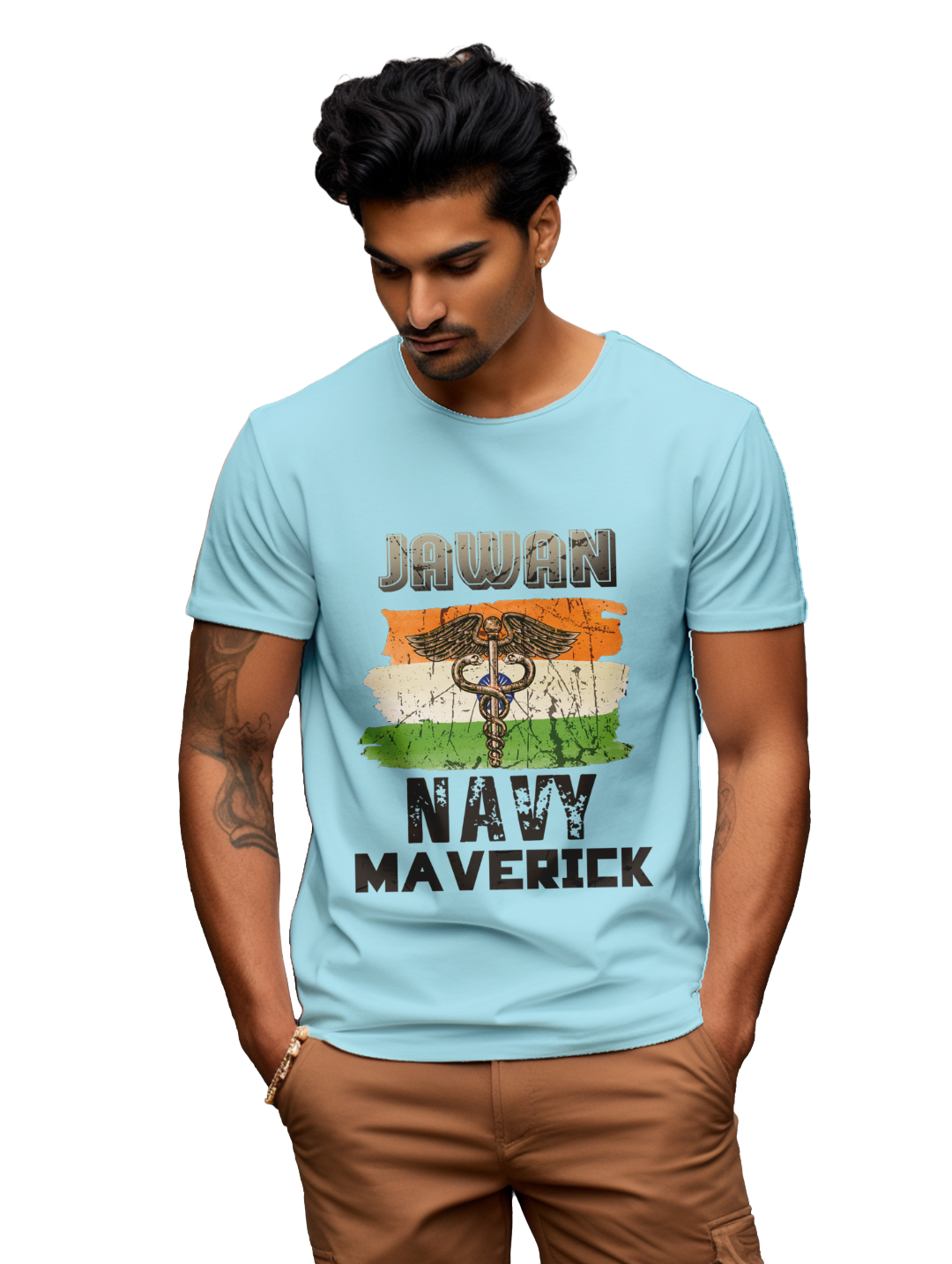 Men's Jawan Navy Maverick T-shirt