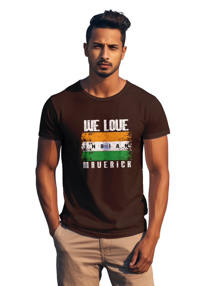 Mens We love Indian Maverick t-shirt