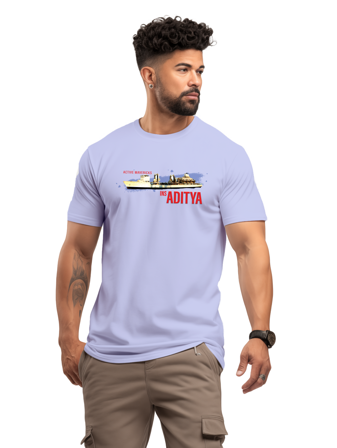 Mens INS Aditya Tee