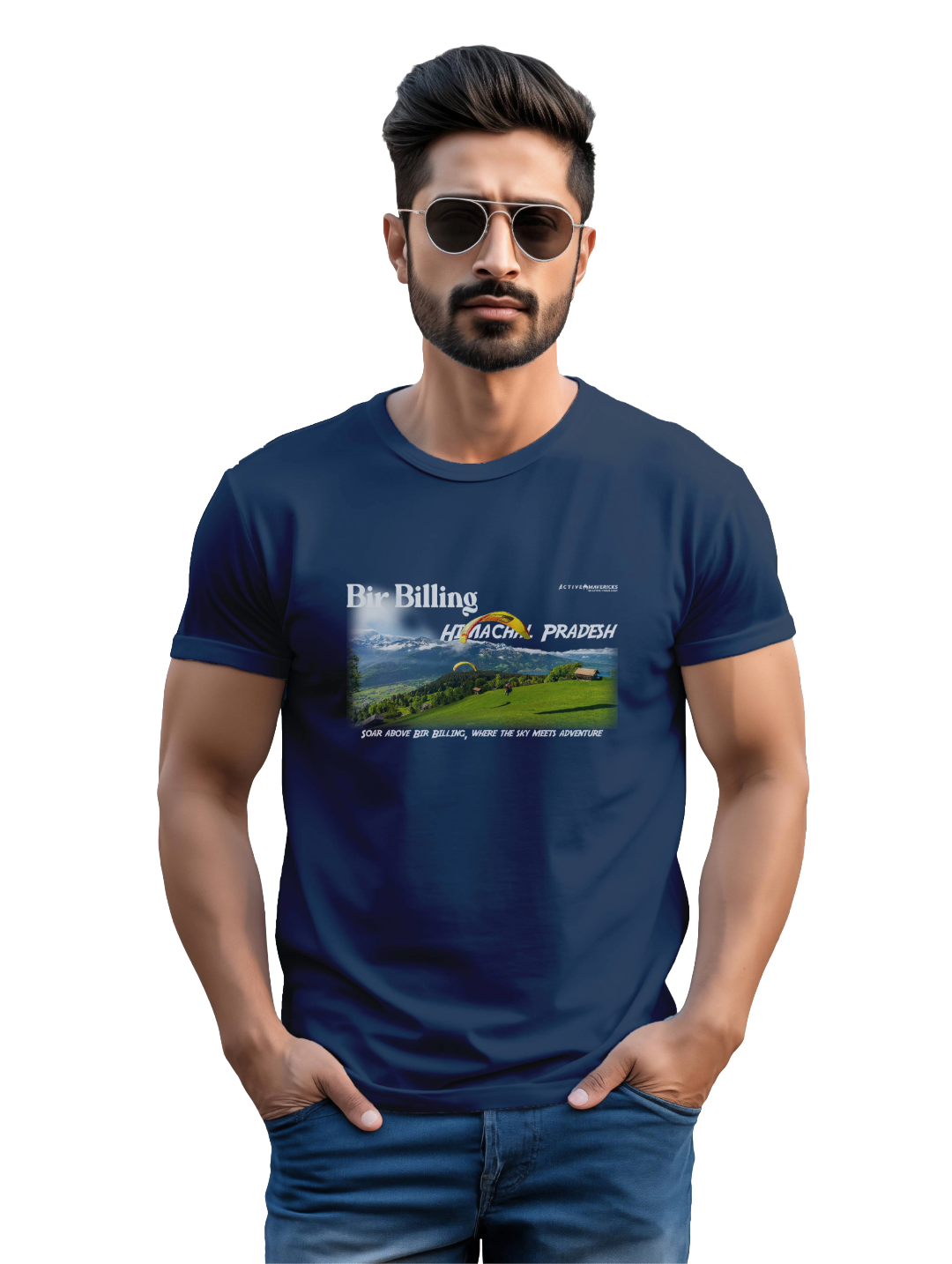 Men's BIR BILLING : HIMACHAL PRADESH T-Shirt