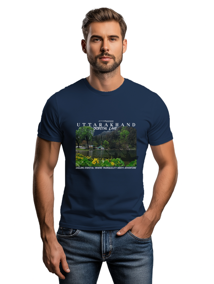 Men's DODITAL LAKE : UTTARAKHAND T-Shirt