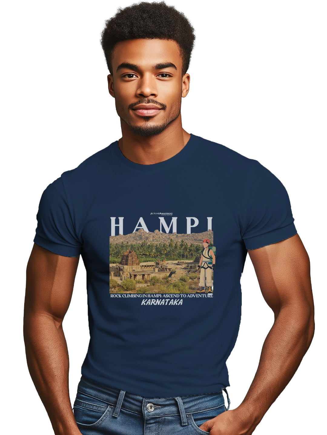 Men's HAMPI : KARNATAKA T-Shirt