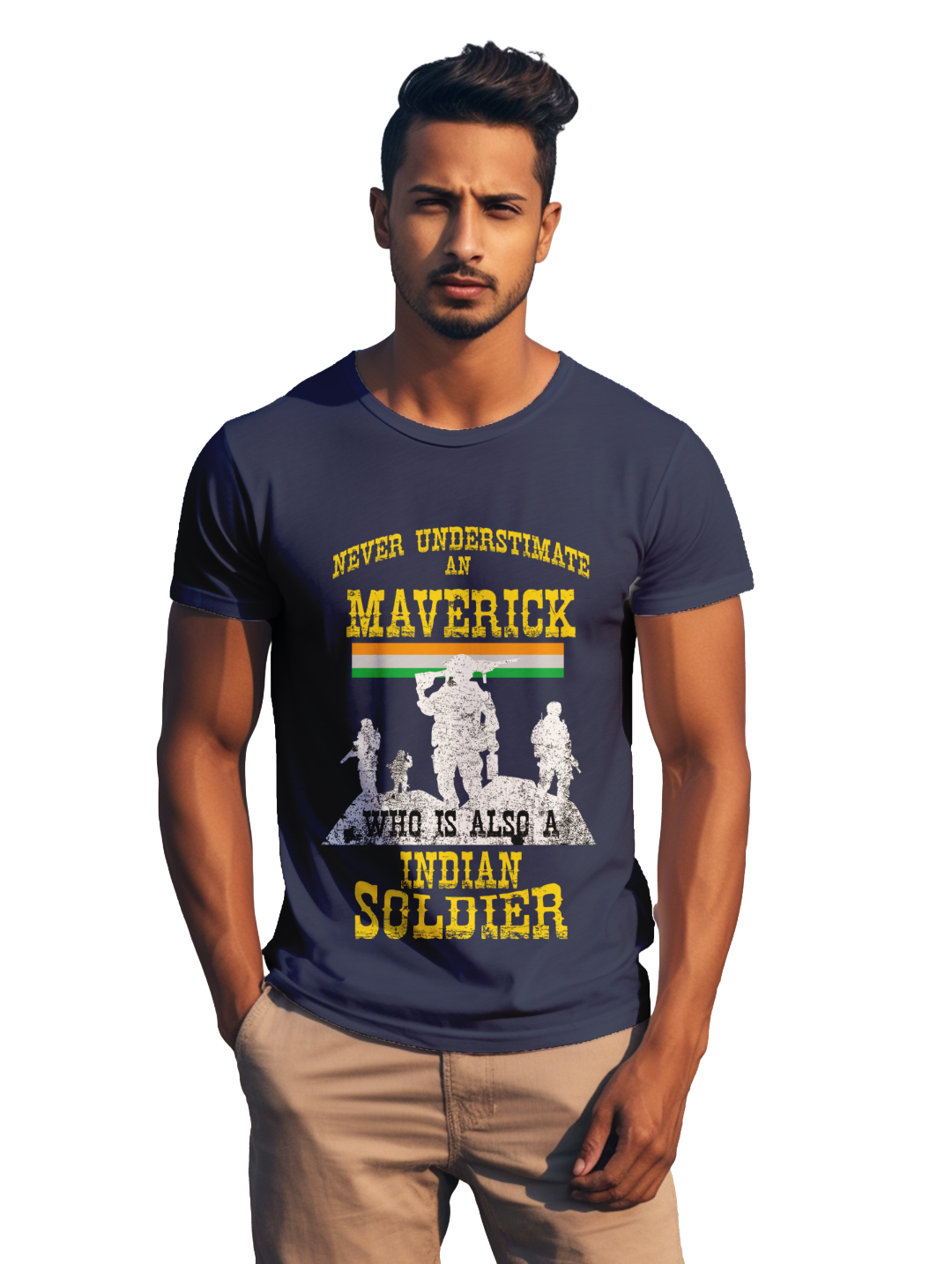 Mens Never Understimate t-shirt