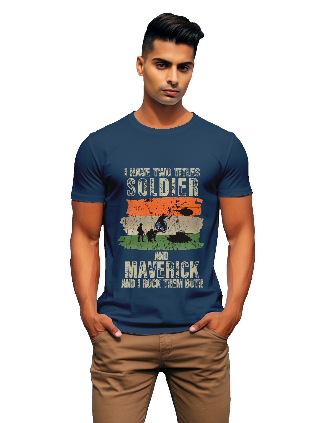 Men's I have two titles _ T-shirt
