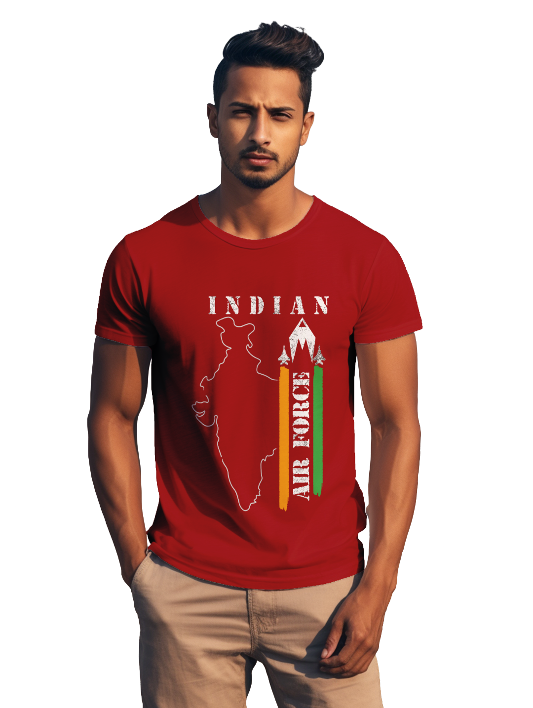 Men's  indian airforce maverick t-shirt