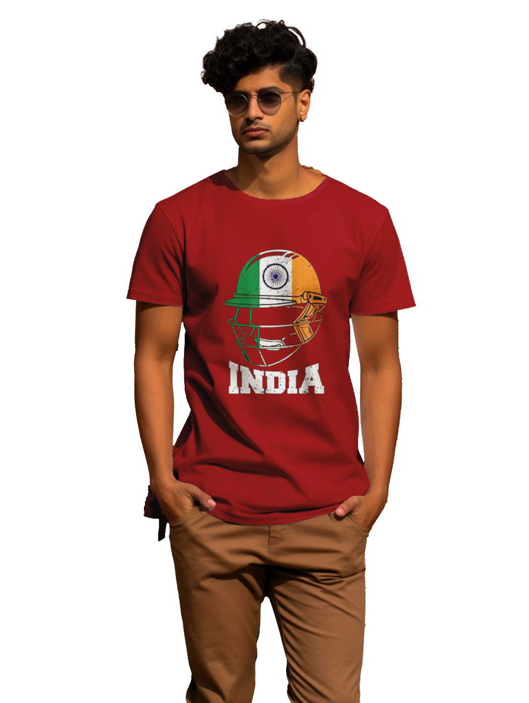 Cricket Crest: Where Passion Meets Style Men's T-shirt