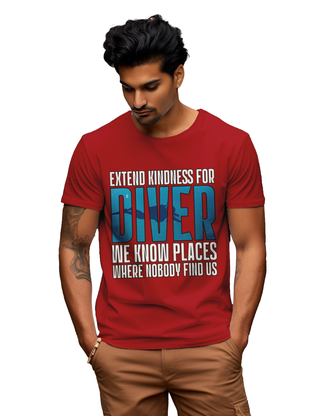 Men's  Scuba Diver T-Shirt