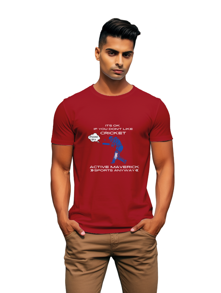 Mens Cricket Active Maverick T-shirt