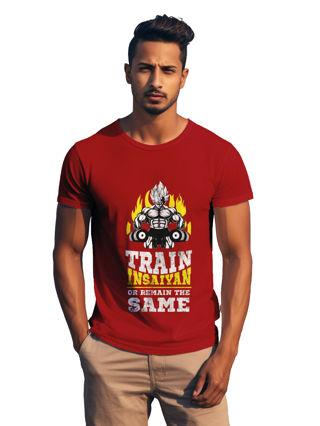 Mens  Train Insaiyan T-Shirt