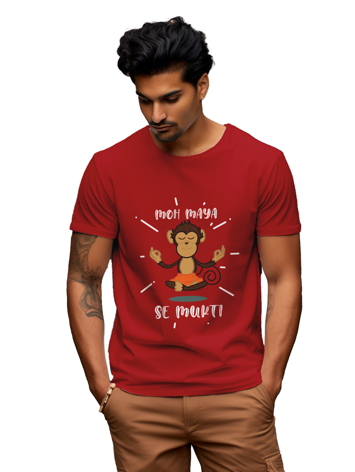 Men's  Moh maya se mukti  T-Shirts