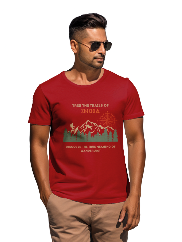 Men's Trek the trails of India T-Shirt