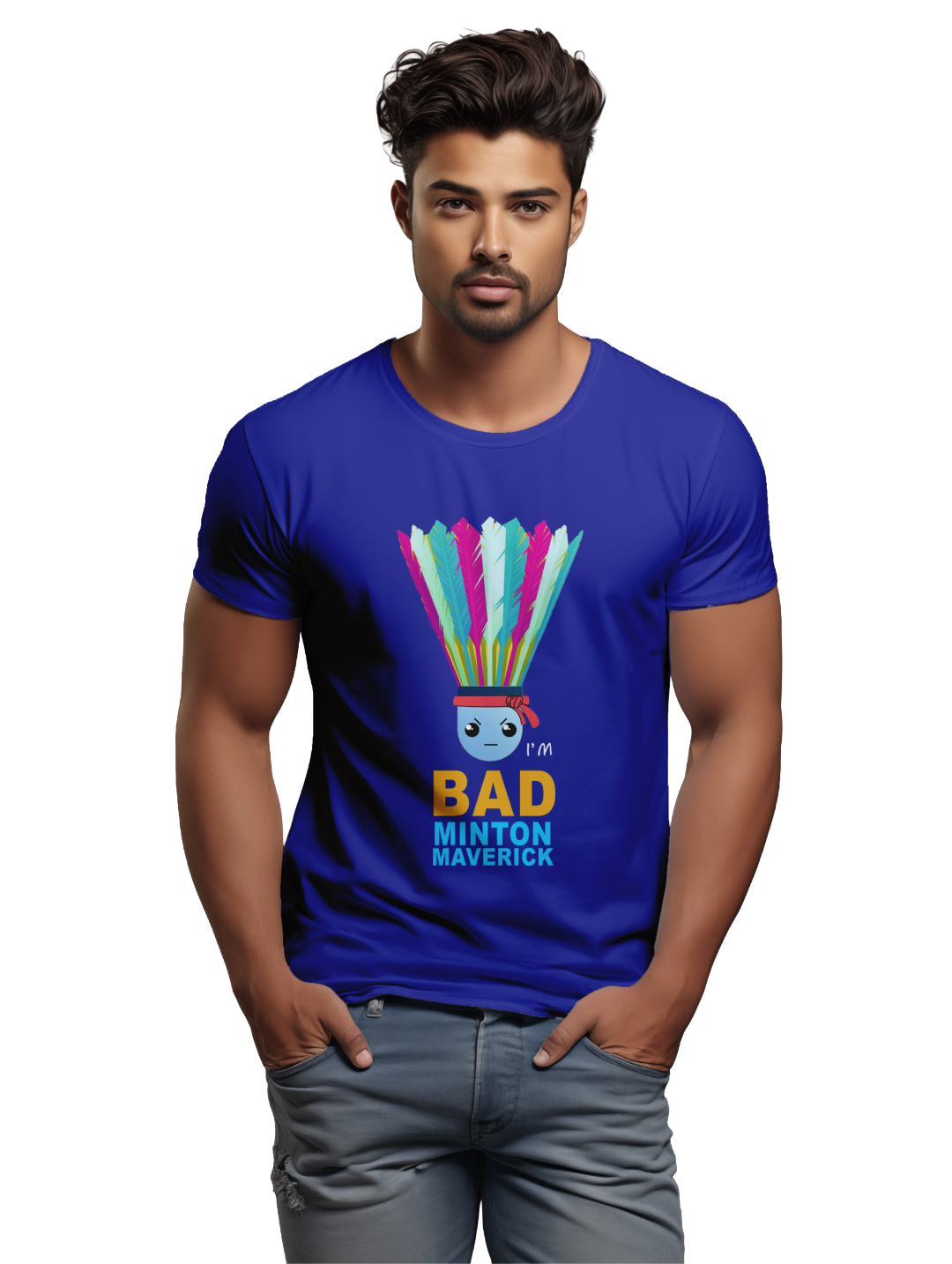 Men's I'M BADMINTON MAVERICK T-Shirt
