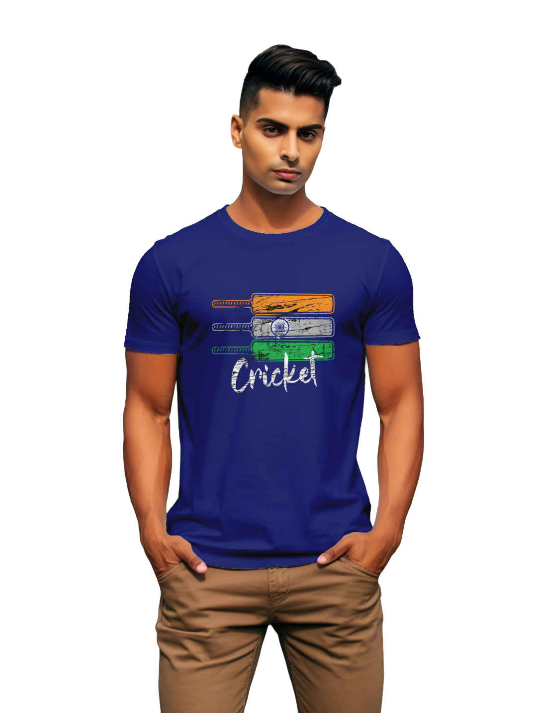 Mens Cricket_Mode On T-shirt