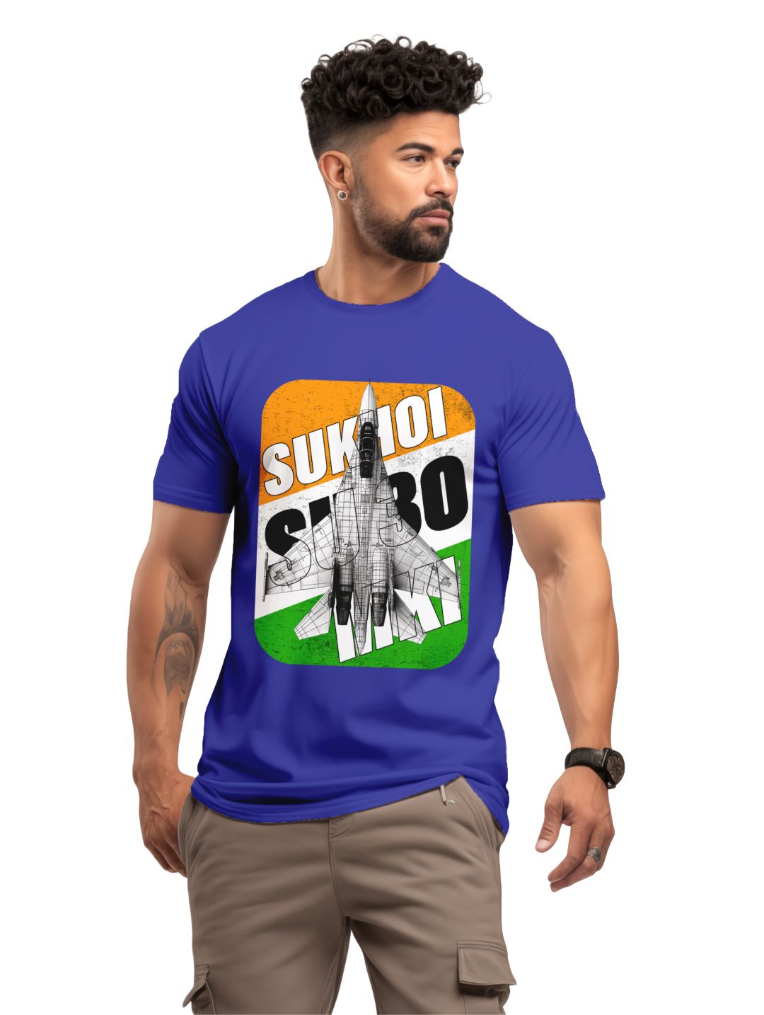 Men's Flight of the Brave – The Sukhoi Su-30MKI t-shirt