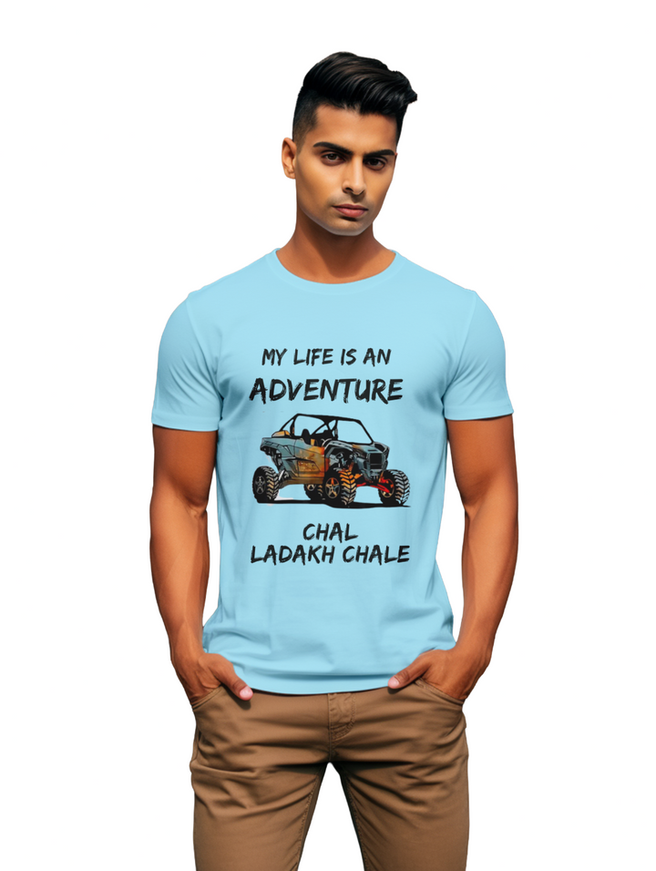 Mens Chal Ladakh Chale T-Shirt