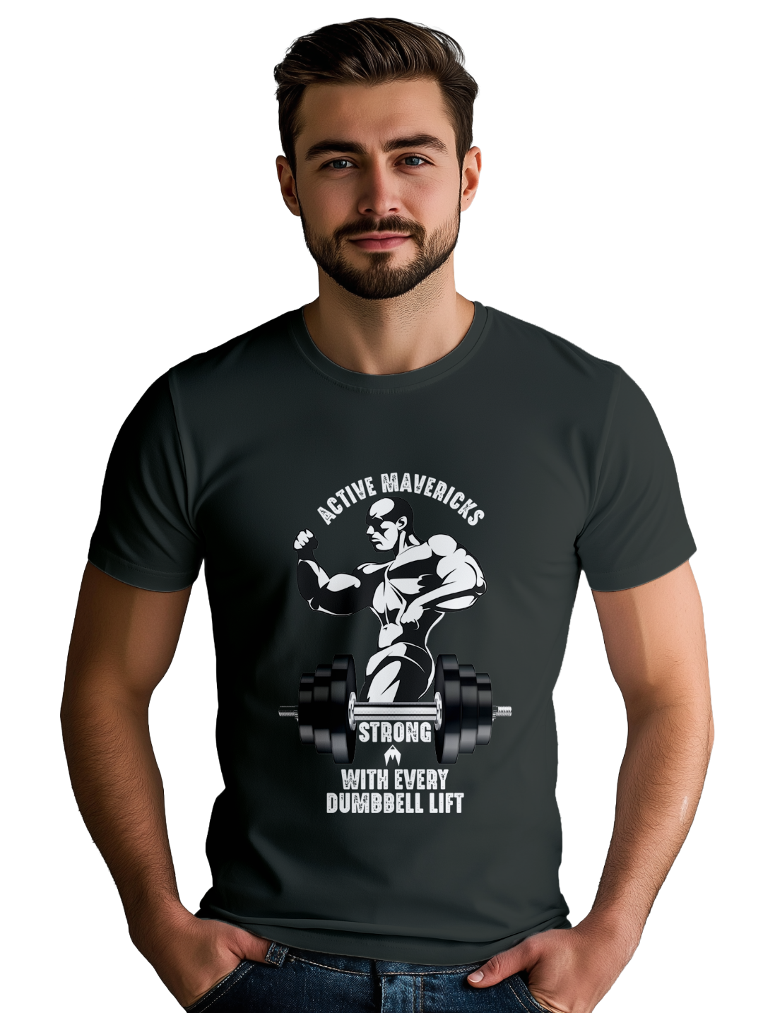 Mens DUMBELL T-Shirt
