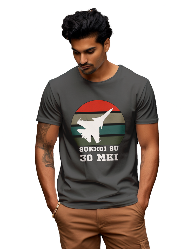 Men's Sukhoi Su 30 MKI fighter jet T-Shirt