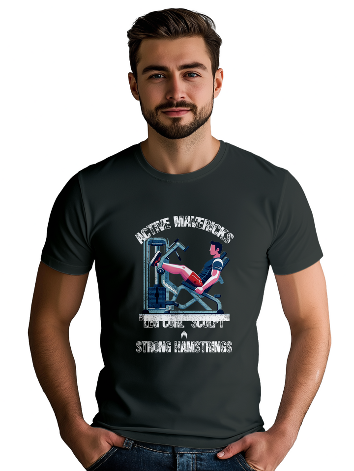 Mens LEG CURL SCULPT T-Shirt
