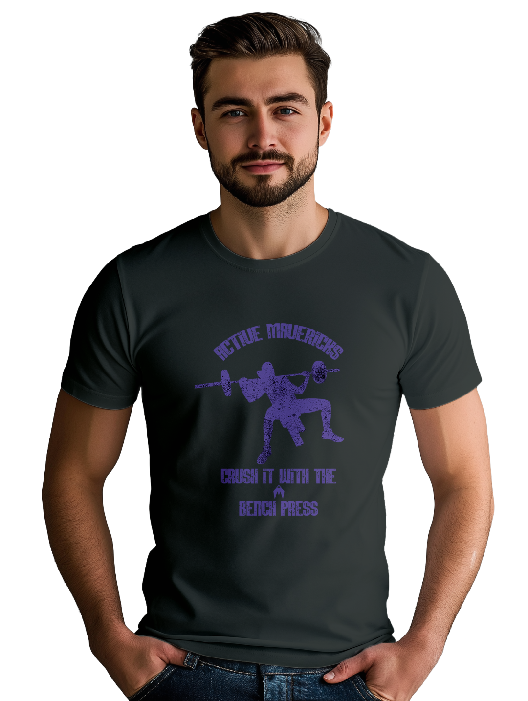 Mens BENCH PRESS T-Shirt