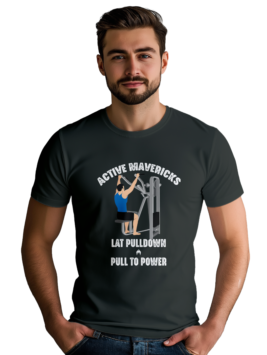 Mens LAT PULLDOWN T-Shirt