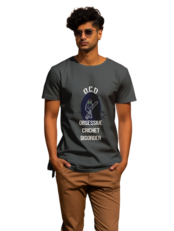Men's Obsessive Cricket Disorder T-shirt