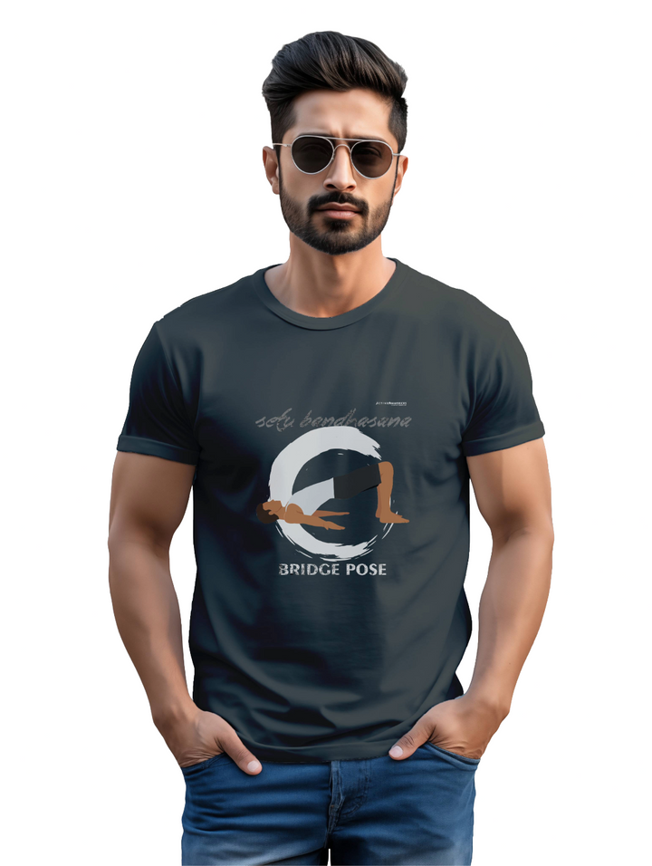 Men's SETU BANDHASANA T-Shirts