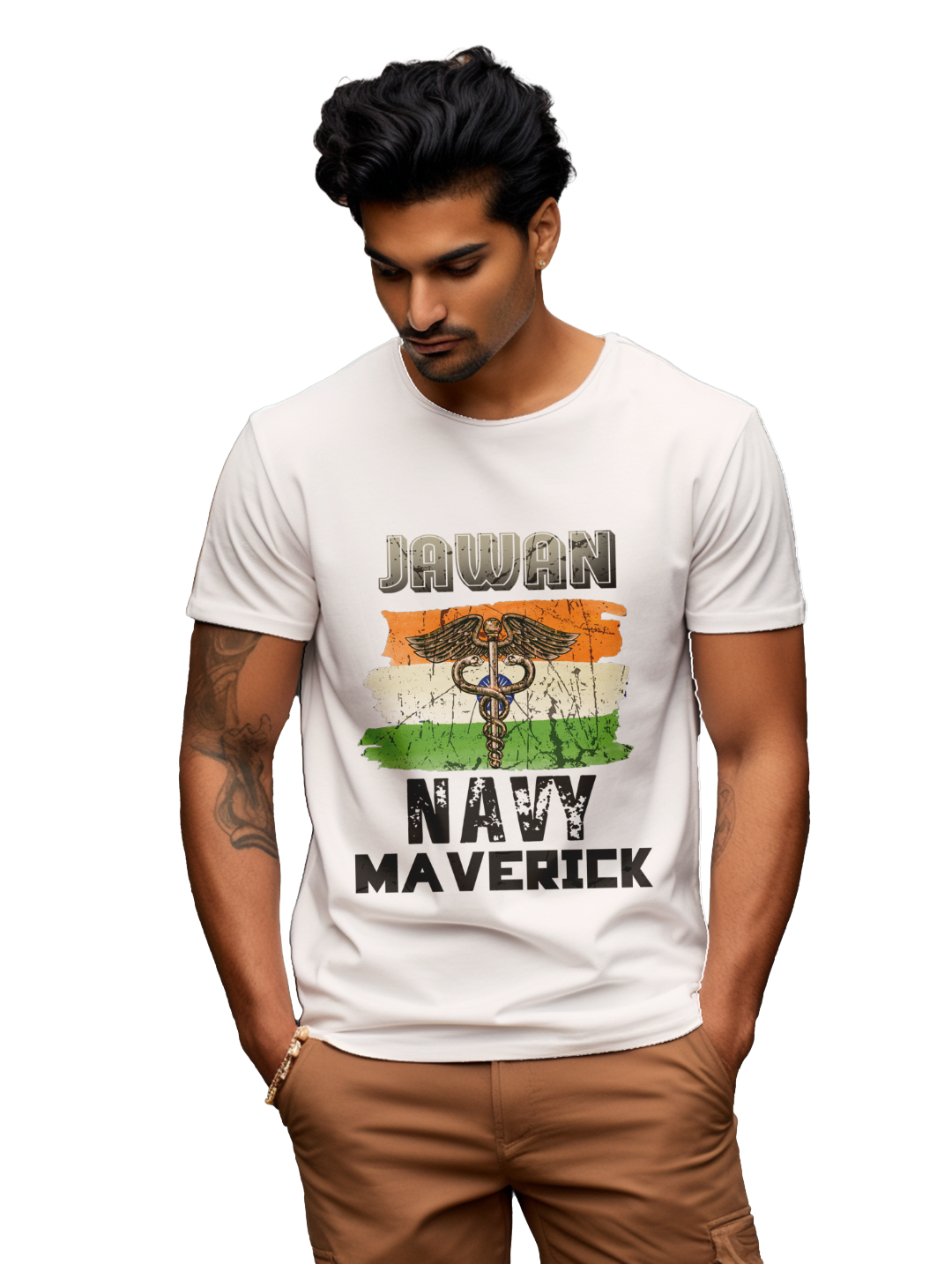 Men's Jawan Navy Maverick T-shirt