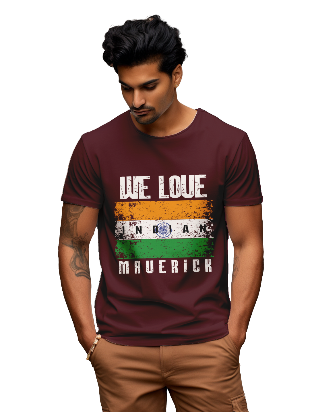 Mens We love Indian Maverick t-shirt