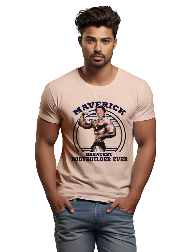 Mens Maverick Greatest Bodybuilder ever T-Shirt