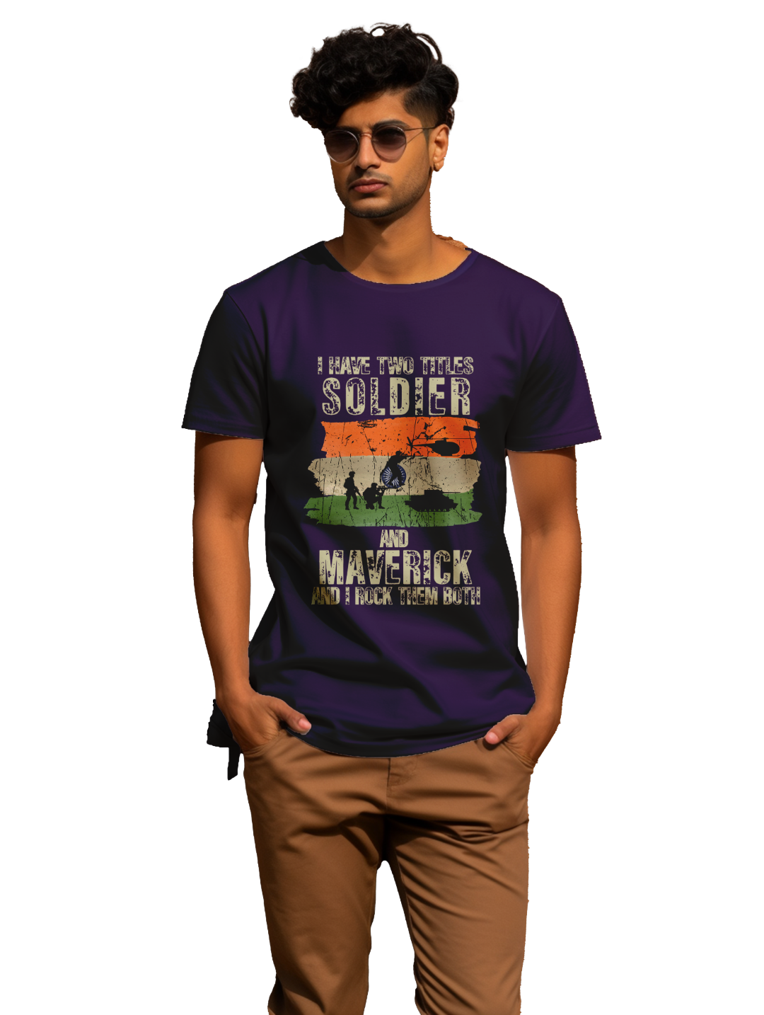Men's I have two titles _ T-shirt
