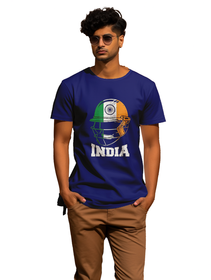 Cricket Crest: Where Passion Meets Style Men's T-shirt