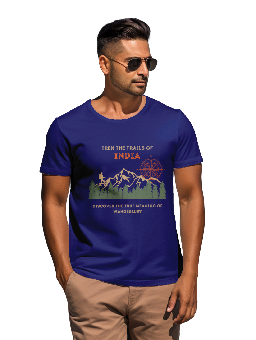 Men's Trek the trails of India T-Shirt
