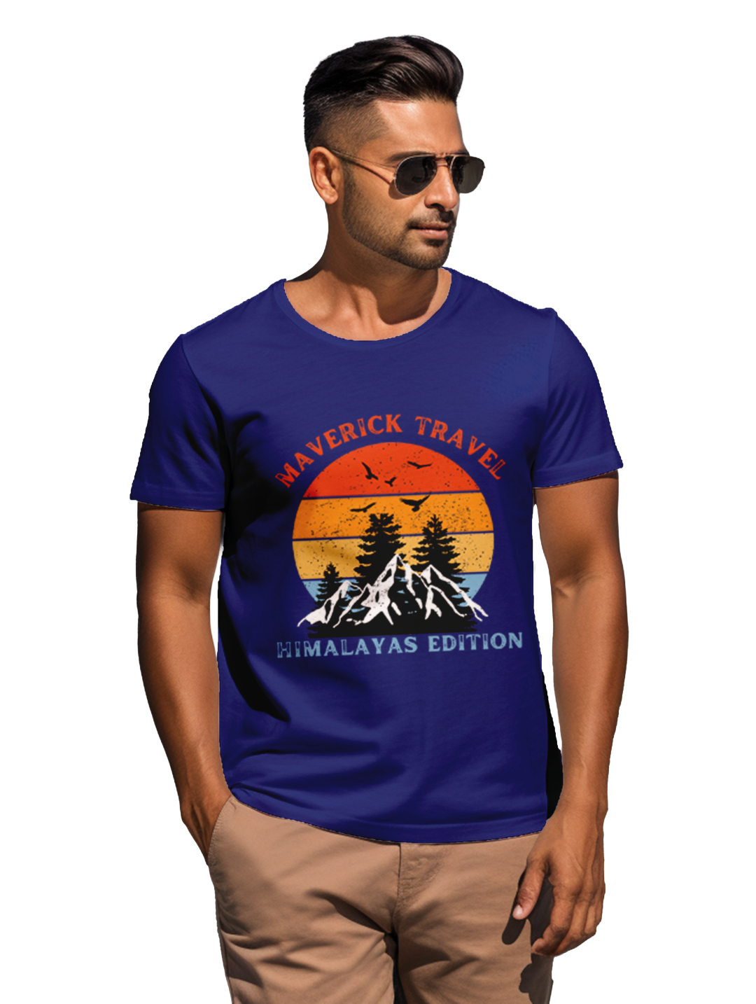 Mens  Maverick Travel Himalayan Edition T-Shirt