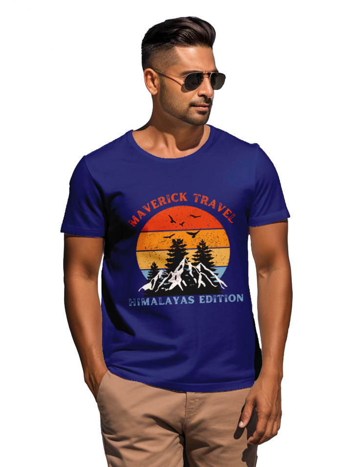 Mens  Maverick Travel Himalayan Edition T-Shirt