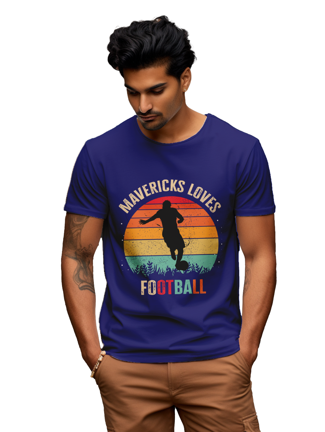 Men's Mavericks Loves Football