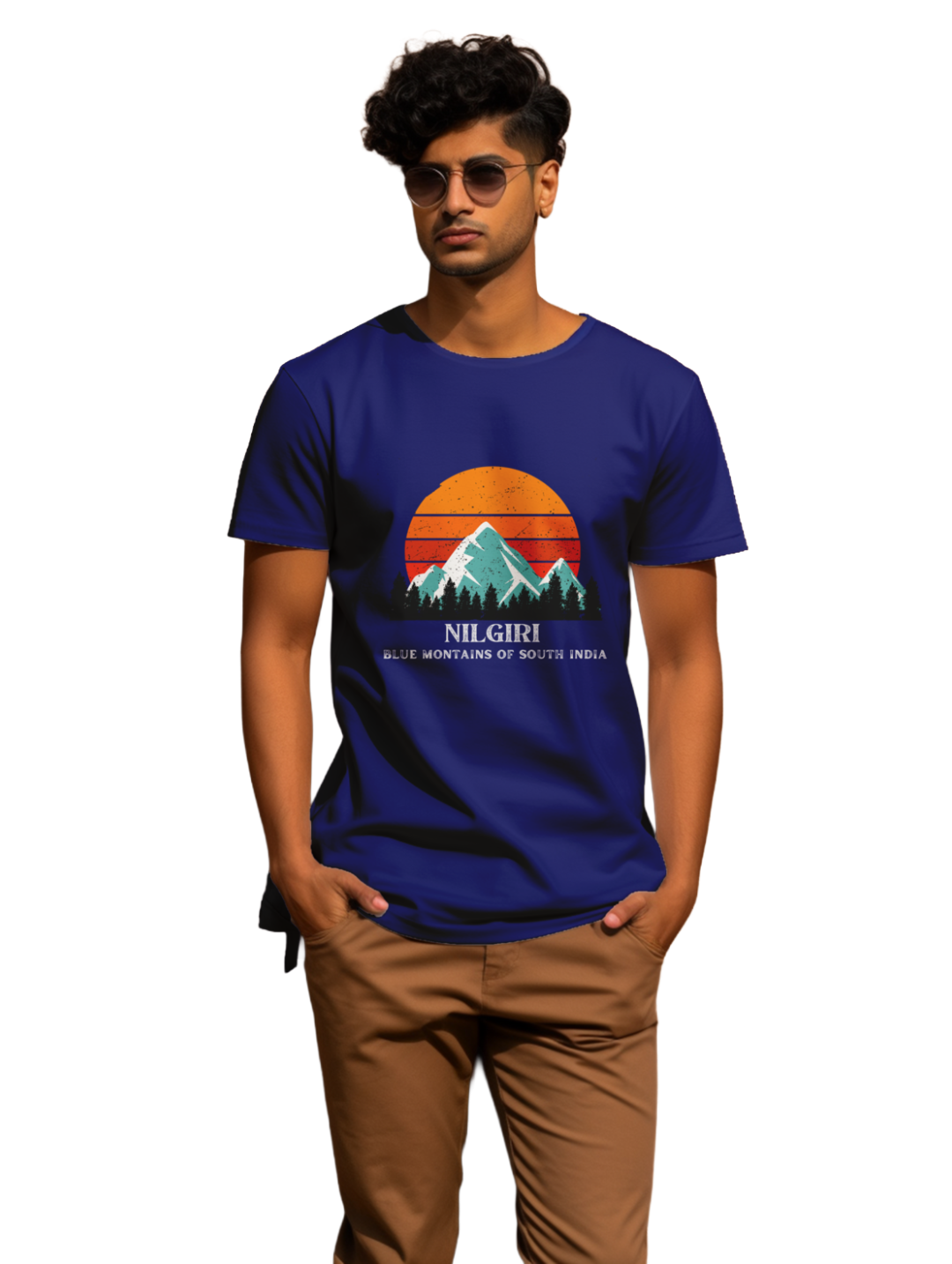 Men's  Nilgiri Blue Mountains T-Shirt