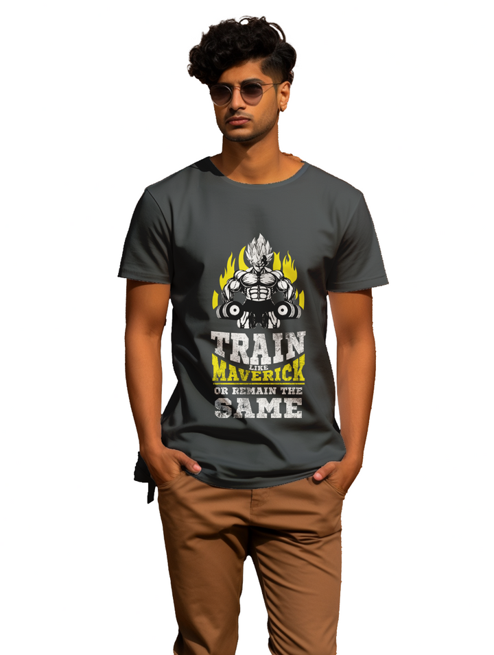 Mens  Train like Maverick T-Shirt