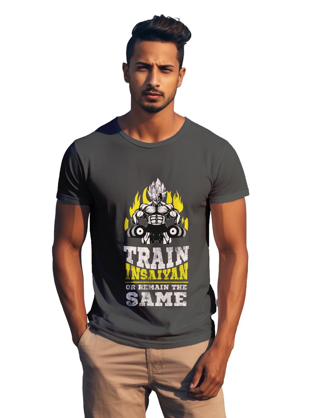 Mens  Train Insaiyan T-Shirt