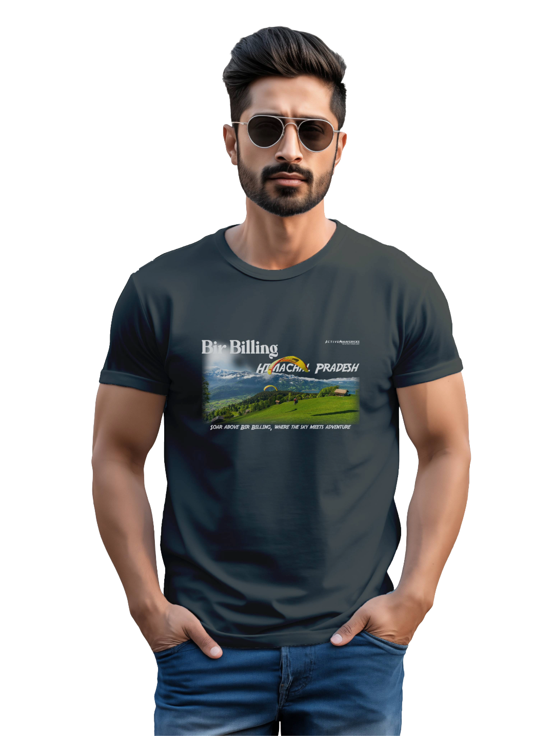 Men's BIR BILLING : HIMACHAL PRADESH T-Shirt