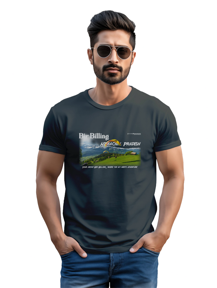 Men's BIR BILLING : HIMACHAL PRADESH T-Shirt