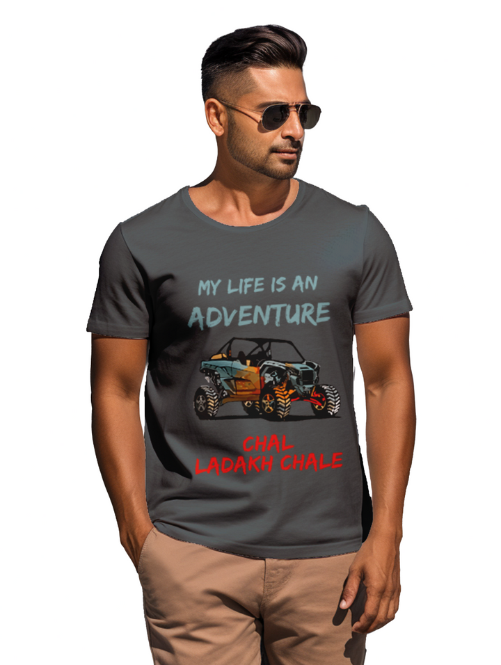 Mens Chal Ladakh Chale T-Shirt