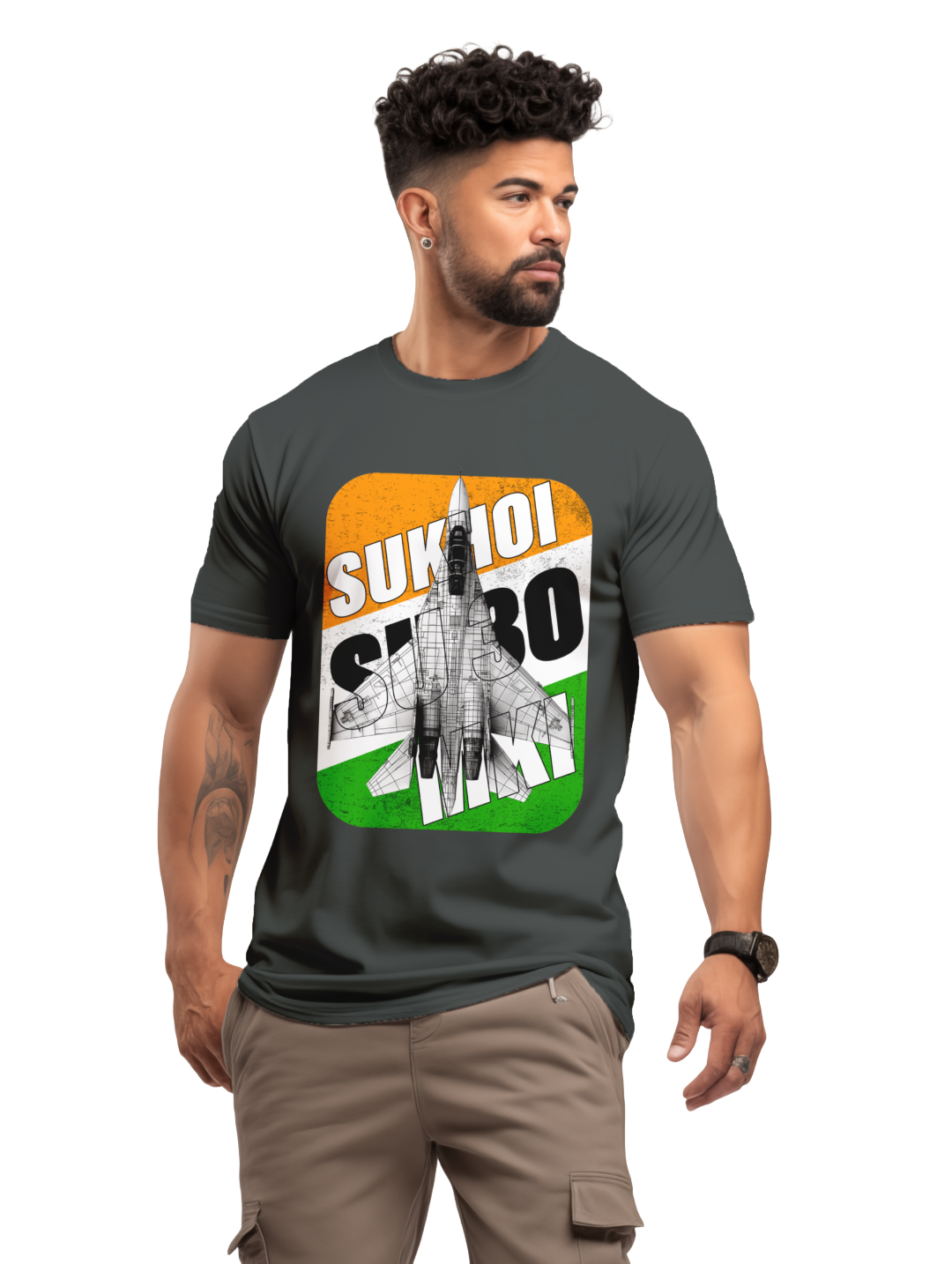 Men's Flight of the Brave – The Sukhoi Su-30MKI t-shirt