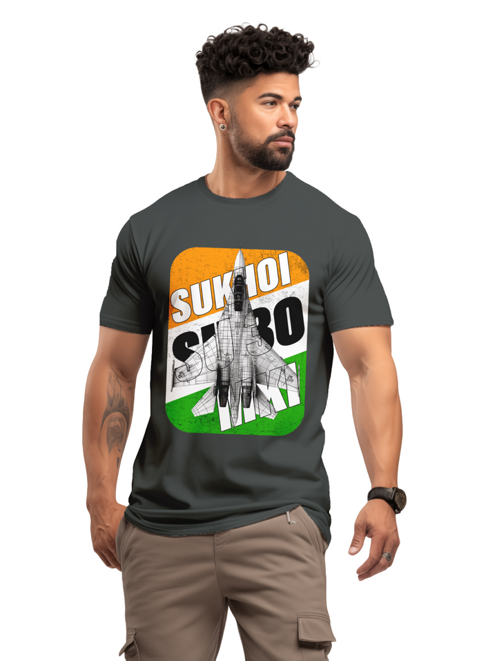 Men's Flight of the Brave – The Sukhoi Su-30MKI t-shirt