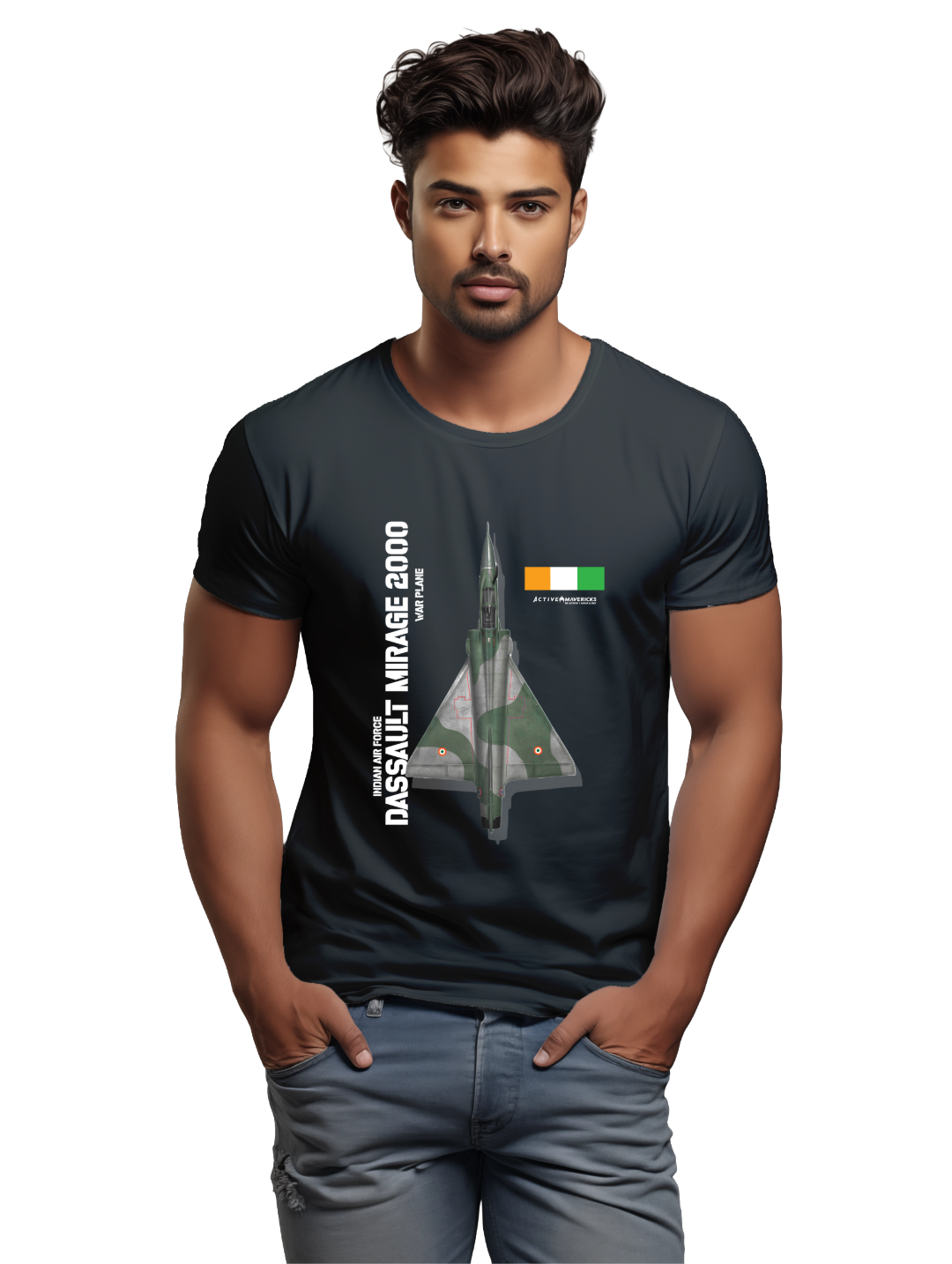Men's  DASSAULT MIRAGE 2000 t-shirt