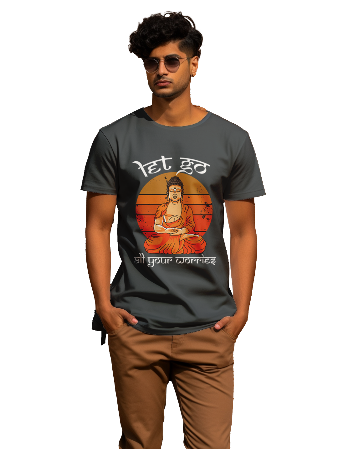 Men's  Let go all your worries T-Shirts